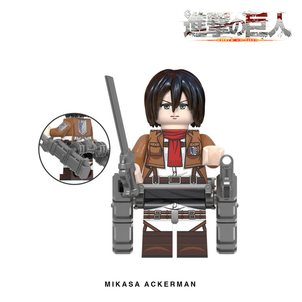 Mikasa Ackerman Custom Minifigure