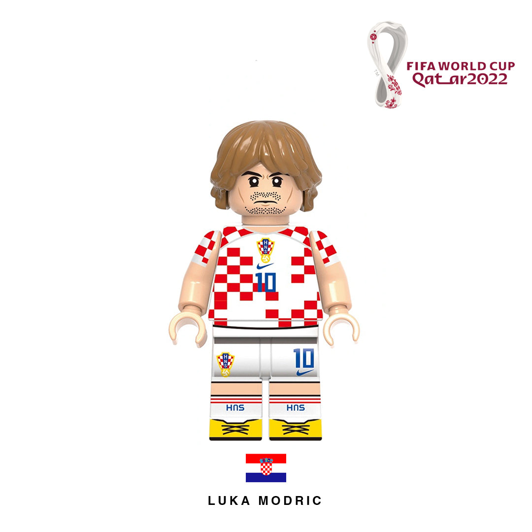 Figura Fútbol Modric Lego - SOUVENIRS VINTAGE FOOTBALL