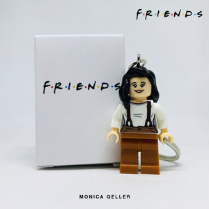 Monica Geller Custom Minifigure Keychain