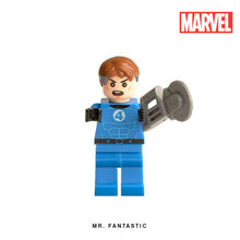 Load image into Gallery viewer, Mr. Fantastic Custom Minifigure Keychain