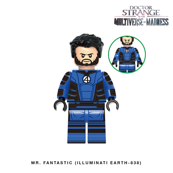 Mr. Fantastic (Illuminati Earth-838) Custom Minifigure