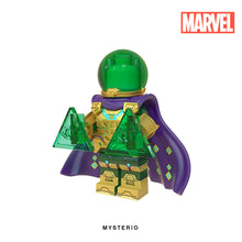 Load image into Gallery viewer, Mysterio (Far From Home) Custom Minifigure Keychain