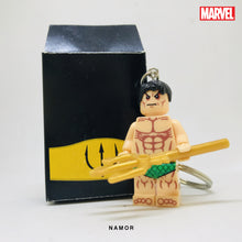 Load image into Gallery viewer, Namor Custom Minifigure Keychain