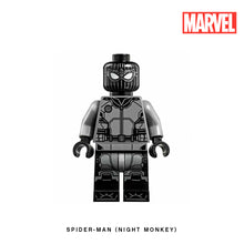 Load image into Gallery viewer, Spider-Man (Stealth Suit) Custom Minifigure Keychain