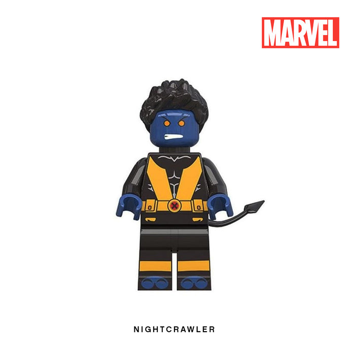 Nightcrawler Custom Minifigure Keychain