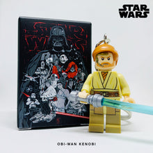 Load image into Gallery viewer, Obi-Wan Kenobi Custom Minifigure Keychain