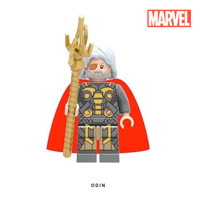 Odin Custom Minifigure Keychain