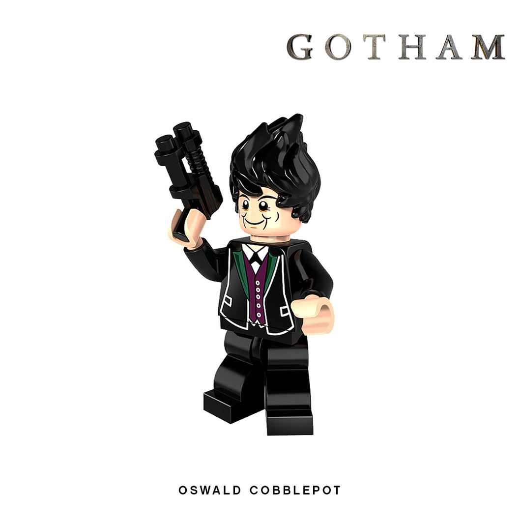 Oswald Cobblepot Custom Minifigure Keychain