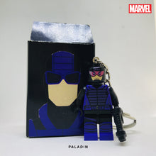 Load image into Gallery viewer, Paladin Custom Minifigure Keychain