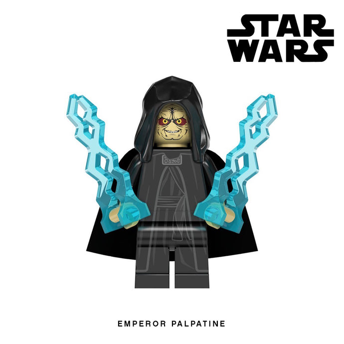 Emperor Palpatine (Rise of Skywalker) Custom Minifigure Keychain