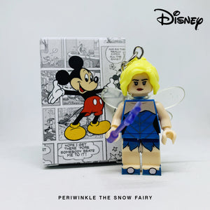 Periwinkle Custom Minifigure Keychain