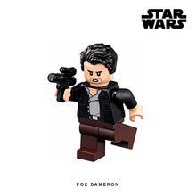 Load image into Gallery viewer, Poe Dameron Custom Minifigure Keychain