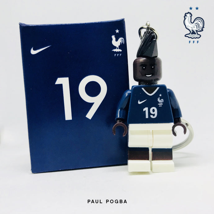 Pogba Custom Minifigure Keychain