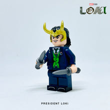 Load image into Gallery viewer, President Loki Custom Minifigure