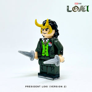 President Loki (Version 2) Custom Minifigure