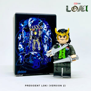 President Loki (Version 2) Custom Minifigure