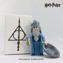 Load image into Gallery viewer, Professor Dumbledore Custom Minfigure Keychain