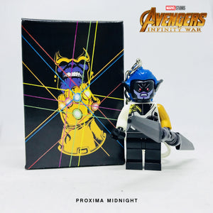 Proxima Midnight (Infinity War Version) Custom Minifigure Keychain