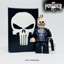 Load image into Gallery viewer, Punisher (Netflix) Custom Minifigure Keychain