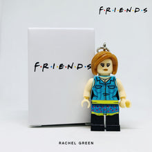 Load image into Gallery viewer, Rachel Green Custom Minifigure Keychain