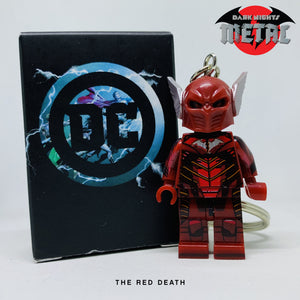 The Red Death Custom Minifigure Keychain