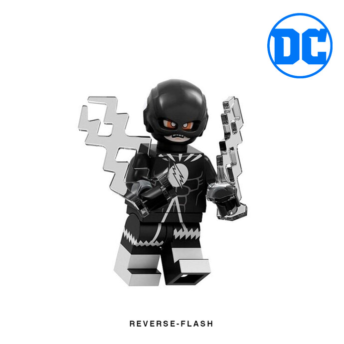 Reverse-Flash (Black Lantern) Custom Minifigure Keychain