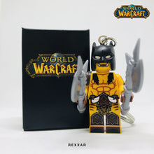 Load image into Gallery viewer, Rexxar Custom Minifigure Keychain