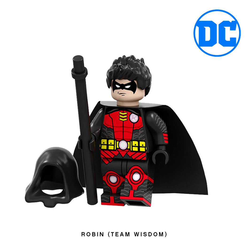 Robin (Team Wisdom) Custom Minifigure Keychain