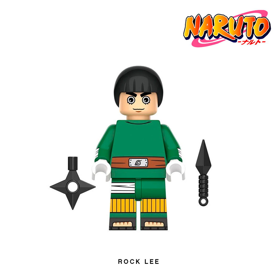 Rock Lee Custom Minifigure Keychain