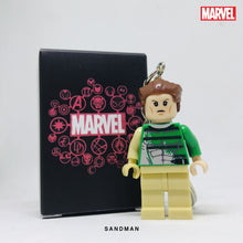 Load image into Gallery viewer, Sandman Custom Minifigure Keychain