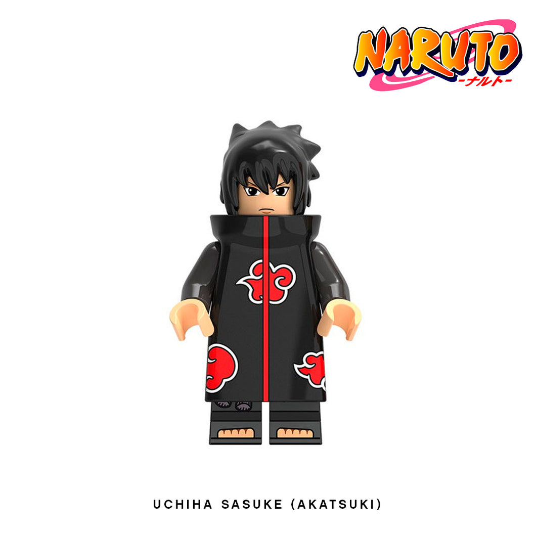 Uchiha Sasuke (Akatsuki) Custom Minifigure Keychain