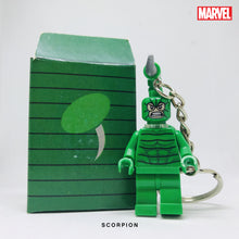 Load image into Gallery viewer, Scorpion Custom Minifigure Keychain