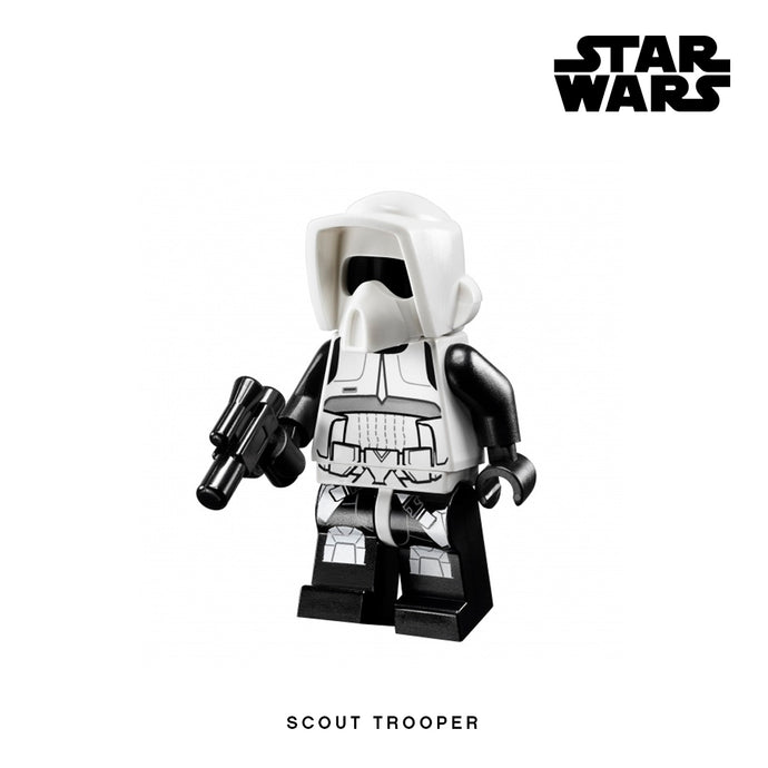 Scout Trooper Custom Minifigure Keychain