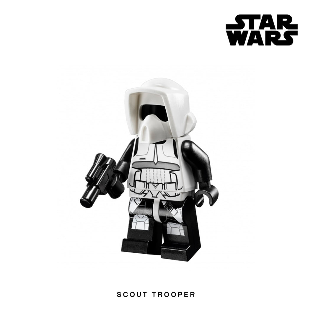 Scout Trooper Custom Minifigure Keychain