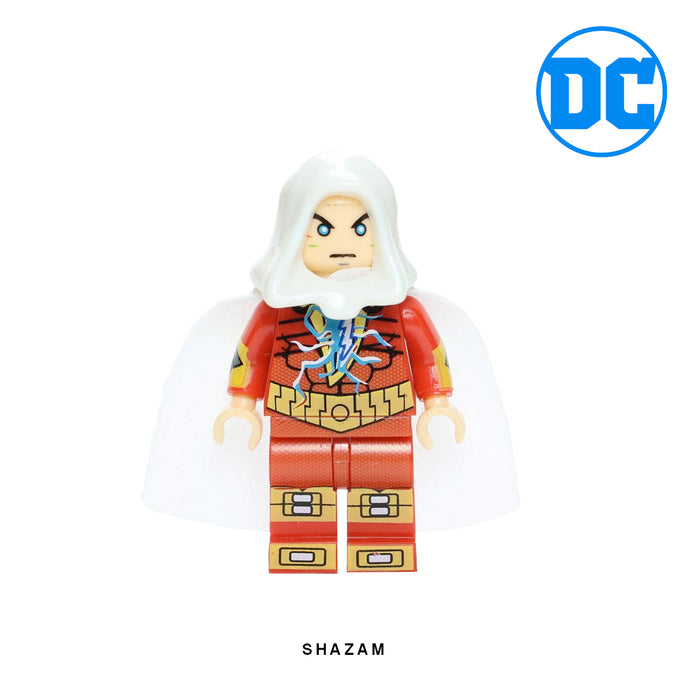 Shazam Custom Minifigure Keychain