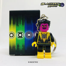 Load image into Gallery viewer, Sinestro Custom Minifigure Keychain