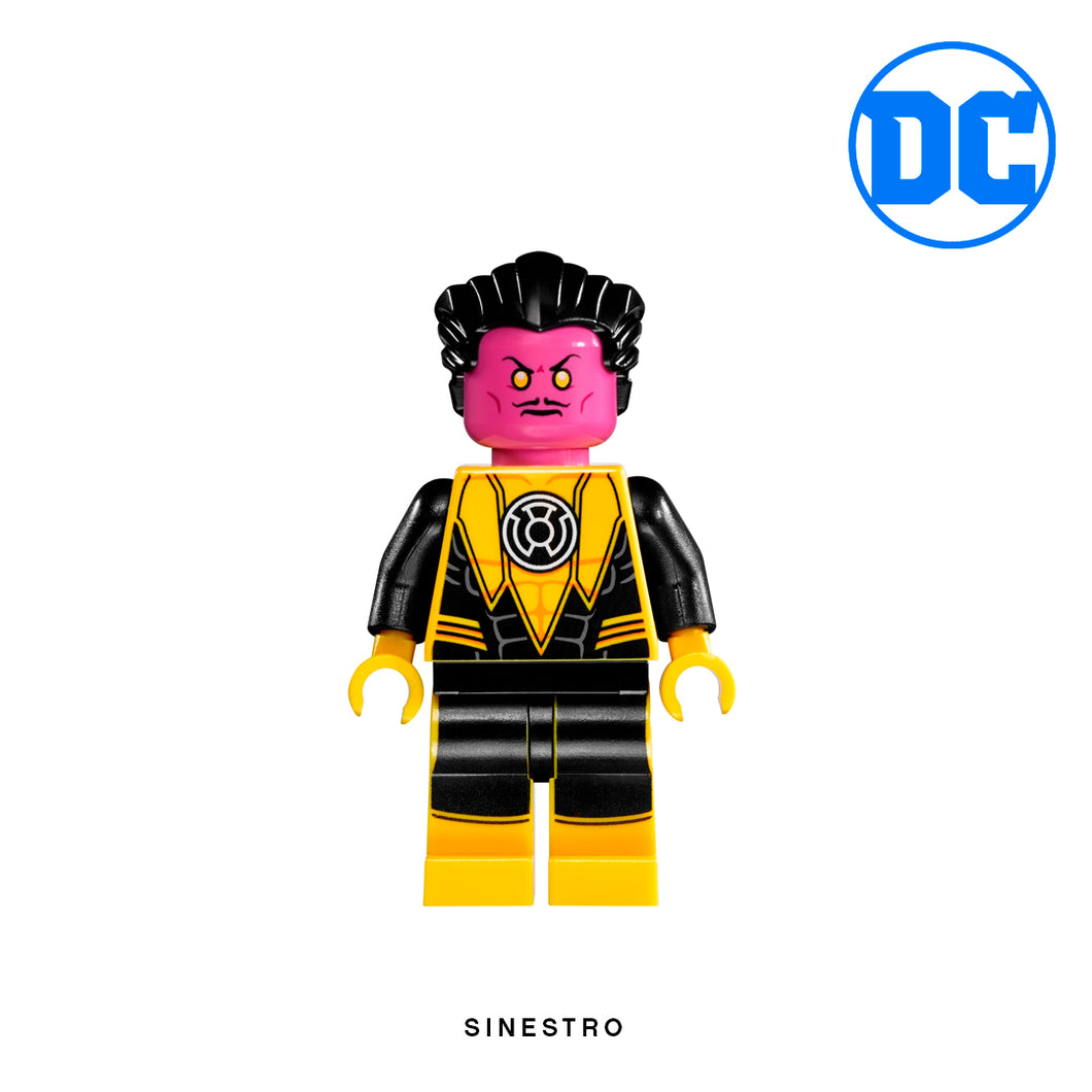 Sinestro Custom Minifigure Keychain