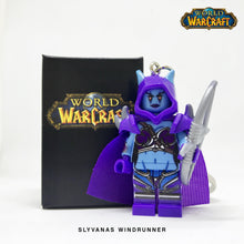 Load image into Gallery viewer, Slyvanas Windrunner Custom Minifigure Keychain