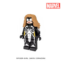 Load image into Gallery viewer, Spider-Girl (Anya Corazon) Custom Minifigure Keychain