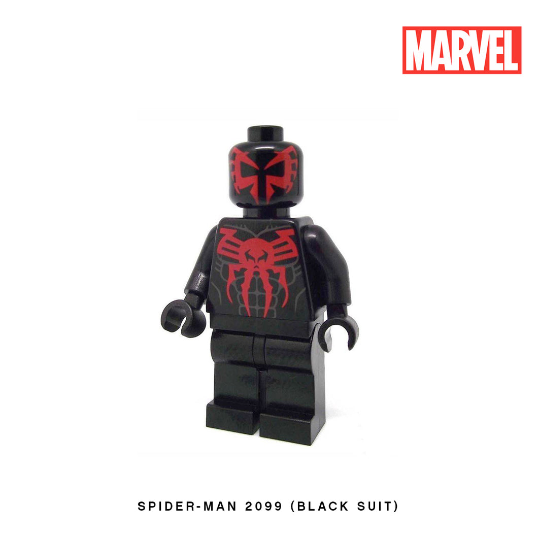 Spider-Man 2099 (Dark Mode) Custom Minifigure Keychain