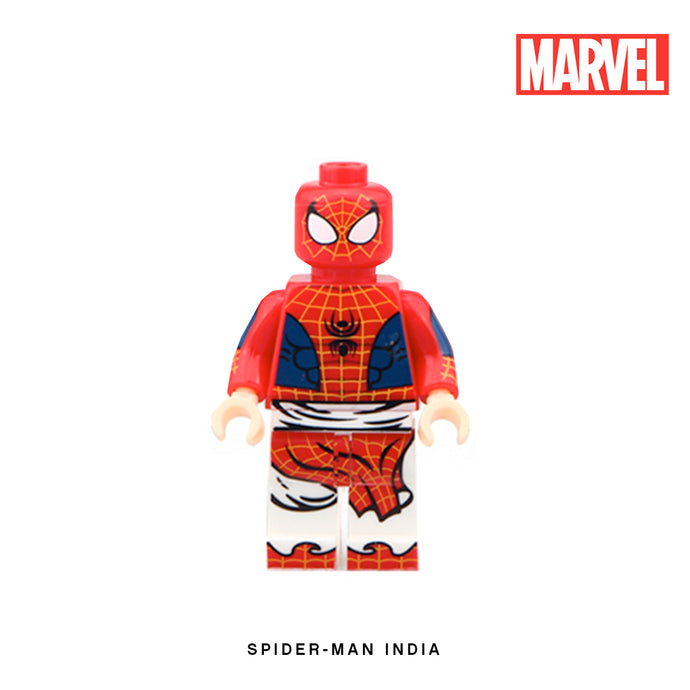 Spider-Man (India) Custom Minifigure Keychain