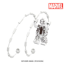 Load image into Gallery viewer, Spider-Man (Poison) Custom Minifigure Keychain