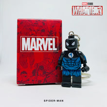 Load image into Gallery viewer, Spider-Man (Fantastic Four) Custom Minifigure Keychain