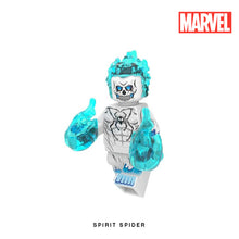 Load image into Gallery viewer, Spirit Spider Custom Minifigure Keychain