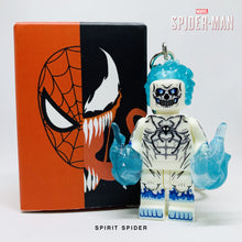 Load image into Gallery viewer, Spirit Spider Custom Minifigure Keychain