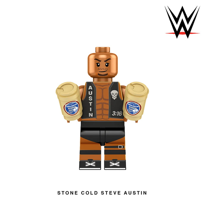 Stone Cold Steve Austin Custom Minifigure