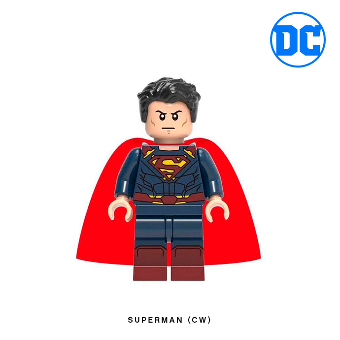 Superman (CW Version) Custom Minifigure Keychain