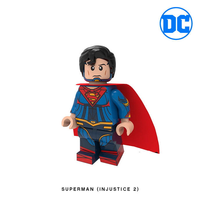 Superman (Injustice 2) Custom Minifigure Keychain