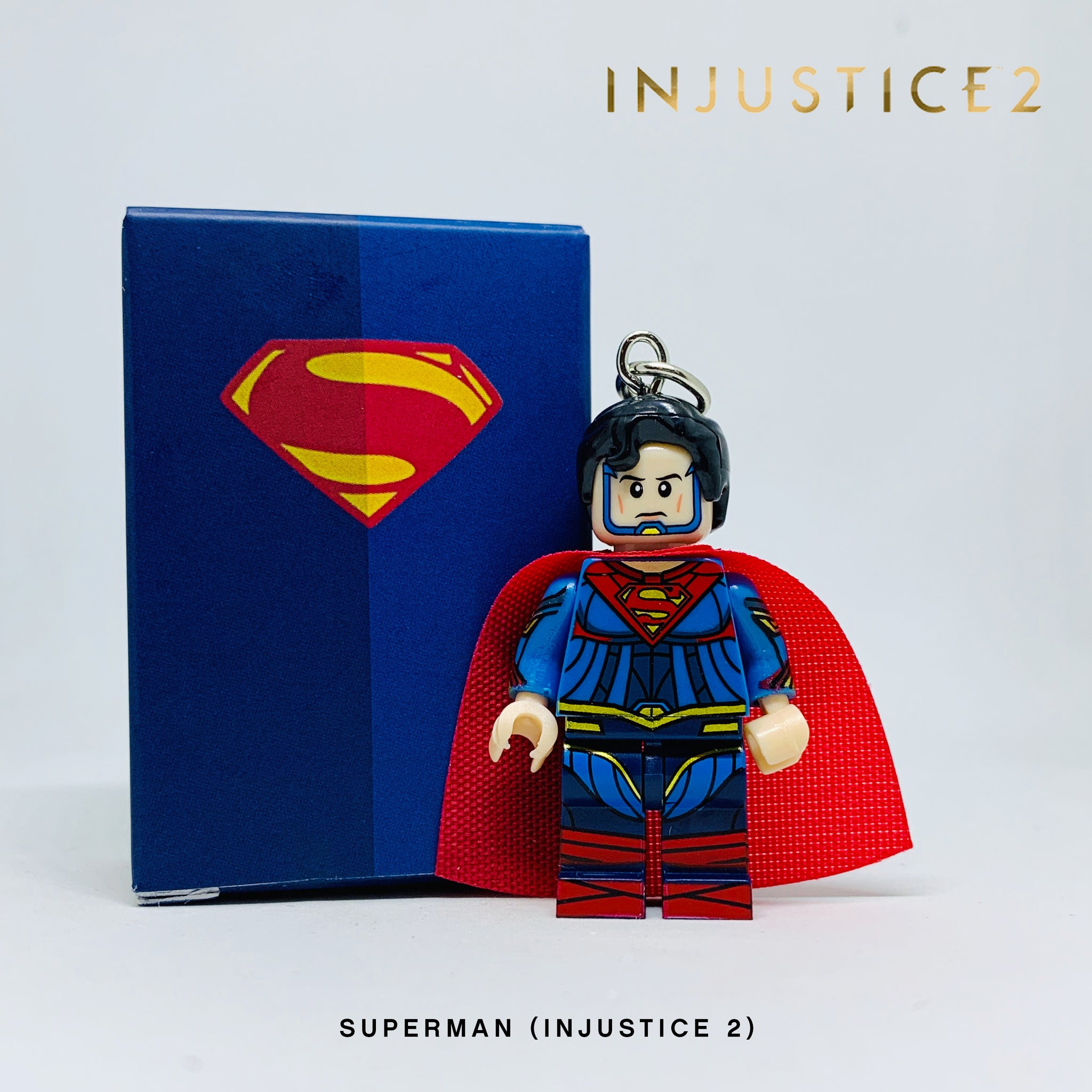 Superman LEGO® Keyring – Mrs Crazy Creations
