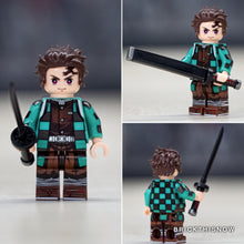 Load image into Gallery viewer, Tanjiro Kamado Custom Minifigure